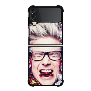 TYLER OAKLEY FACE Samsung Galaxy Z FLip 3 5G Case Cover TYLER OAKLEY FACE Samsung Galaxy Z FLip 3 5G Case Cover