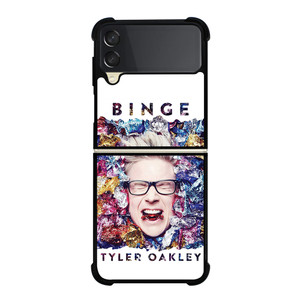TYLER OAKLEY'S BINGE Samsung Galaxy Z FLip 3 5G Case Cover TYLER OAKLEY'S BINGE Samsung Galaxy Z FLip 3 5G Case Cover