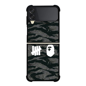 UNDEFEATED BAPE LOGO CAMO Samsung Galaxy Z FLip 3 5G Case Cover UNDEFEATED BAPE LOGO CAMO Samsung Galaxy Z FLip 3 5G Case Cover
