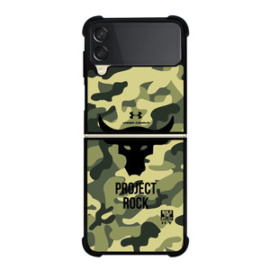 UNDER ARMOUR PROJECT ROCK CAMO Samsung Galaxy Z FLip 3 5G Case Cover UNDER ARMOUR PROJECT ROCK CAMO Samsung Galaxy Z FLip 3 5G Case Cover