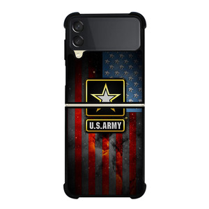 US ARMY ICON Samsung Galaxy Z FLip 3 5G Case Cover US ARMY ICON Samsung Galaxy Z FLip 3 5G Case Cover