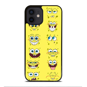 SPONGE BOB MOOD FACE iPhone 12 Mini Case SPONGE BOB MOOD FACE iPhone 12 Mini Case