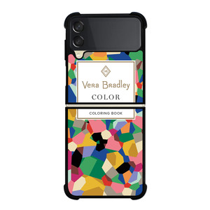 VERA BRADLEY COLOR BRIGHT CB Samsung Galaxy Z FLip 3 5G Case Cover