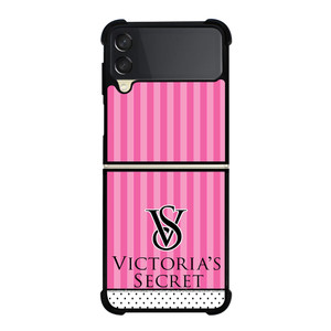 VICTORIA'S SECRET LOGO POLKADOT STRIPE Samsung Galaxy Z FLip 3 5G Case Cover VICTORIA'S SECRET LOGO POLKADOT STRIPE Samsung Galaxy Z FLip 3 5G Case Cover