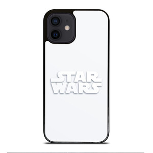 STARWARS LOGO WHITE iPhone 12 Mini Case STARWARS LOGO WHITE iPhone 12 Mini Case