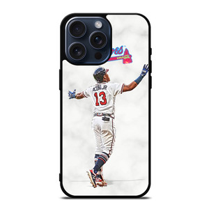 ACUNA JR ATLANTA BRAVES iPhone 15 Pro Max Case ACUNA JR ATLANTA BRAVES iPhone 15 Pro Max Case