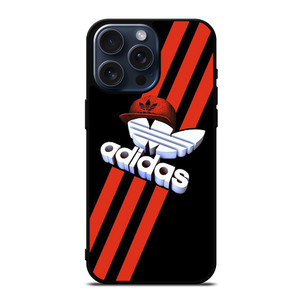 ADIDAC LOGO EMBLEM HAT iPhone 15 Pro Max Case