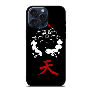 AKUMA GOUKI STREET FIGHTER iPhone 15 Pro Max Case AKUMA GOUKI STREET FIGHTER iPhone 15 Pro Max Case