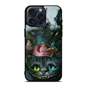 ALICE IN WONDERLAND CAT iPhone 15 Pro Max Case ALICE IN WONDERLAND CAT iPhone 15 Pro Max Case