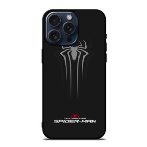 AMAZING SPIDERMAN BLACK LOGO ELEGAN iPhone 15 Pro Max Case