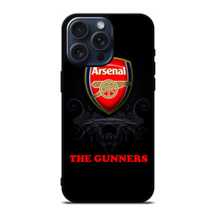 ARSENAL FC THE GUNNERS LOGO iPhone 15 Pro Max Case ARSENAL FC THE GUNNERS LOGO iPhone 15 Pro Max Case