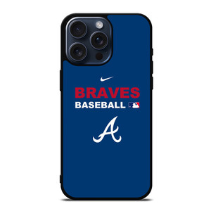 ATALANTA BRAVES BASEBALL LOGO iPhone 15 Pro Max Case ATALANTA BRAVES BASEBALL LOGO iPhone 15 Pro Max Case