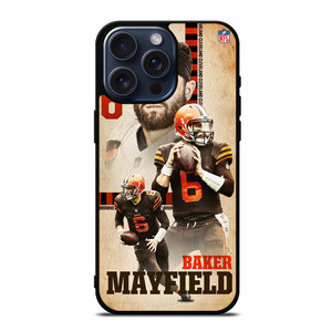 BAKER MAYFIELD CLEVELAND BROWNS 2 iPhone 15 Pro Max Case