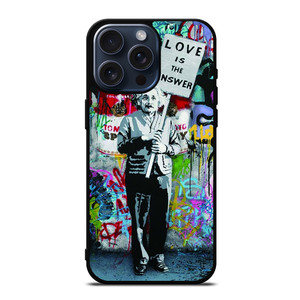 BANKSY EINSTEIN iPhone 15 Pro Max Case