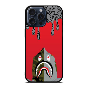 BAPE CAMO MELTED ARTWORK iPhone 15 Pro Max Case BAPE CAMO MELTED ARTWORK iPhone 15 Pro Max Case