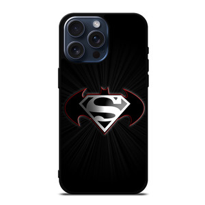 BATMAN VS SUPERMAN SYMBOL iPhone 15 Pro Max Case BATMAN VS SUPERMAN SYMBOL iPhone 15 Pro Max Case