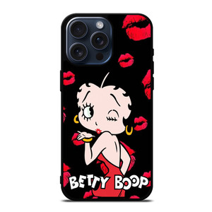 BETTY BOOP KISSES iPhone 15 Pro Max Case BETTY BOOP KISSES iPhone 15 Pro Max Case