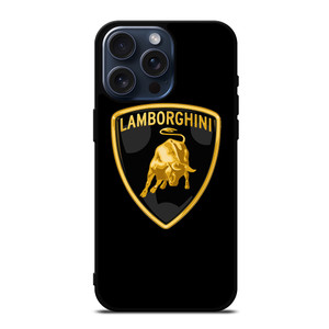 BLACK LAMBORGHINI iPhone 15 Pro Max Case BLACK LAMBORGHINI iPhone 15 Pro Max Case