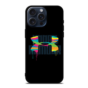 BLACK UNDER ARMOUR iPhone 15 Pro Max Case BLACK UNDER ARMOUR iPhone 15 Pro Max Case
