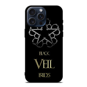 BLACK VEIL BRIDES GOLD iPhone 15 Pro Max Case BLACK VEIL BRIDES GOLD iPhone 15 Pro Max Case