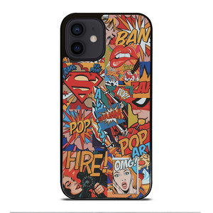 SUPERMAN POP ART COMIC iPhone 12 Mini Case