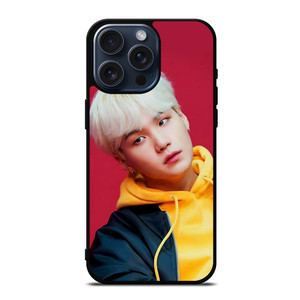 BTS BANGTAN BOYS SUGA RED iPhone 15 Pro Max Case BTS BANGTAN BOYS SUGA RED iPhone 15 Pro Max Case