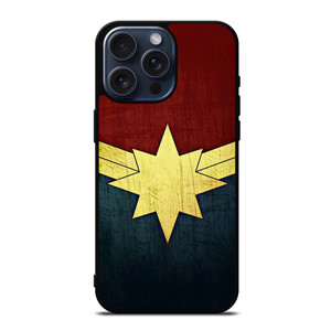 CAPTAIN MARVEL LOGO 2 iPhone 15 Pro Max Case