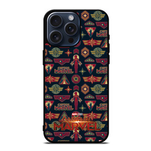 CAPTAIN MARVEL LOGO iPhone 15 Pro Max Case