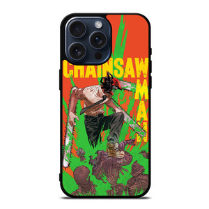 CHAINSAW MAN MANGA DENJI iPhone 15 Pro Max Case