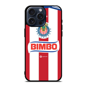 CHIVAS DE GUADALAJARA DEPORTIVO JERSEY iPhone 15 Pro Max Case
