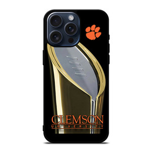 CLEMSON TIGERS CHAMPS iPhone 15 Pro Max Case