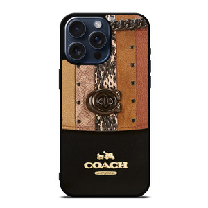 COACH NEW YORK LOGO iPhone 15 Pro Max Case