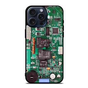 COMPUTER MOTHERBOARD CIRCUIT BOARD iPhone 15 Pro Max Case