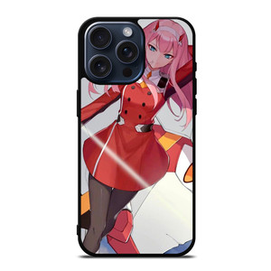 DARLING IN THE FRANXX ZERO TWO ANIME CARTOON iPhone 15 Pro Max Case DARLING IN THE FRANXX ZERO TWO ANIME CARTOON iPhone 15 Pro Max Case