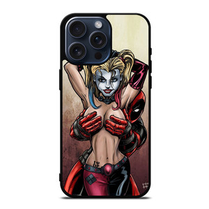 DEADPOOL HARLEY QUINN 3 iPhone 15 Pro Max Case