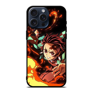 DEMON SLAYER TANJIRO KAMADO ANIME iPhone 15 Pro Max Case DEMON SLAYER TANJIRO KAMADO ANIME iPhone 15 Pro Max Case