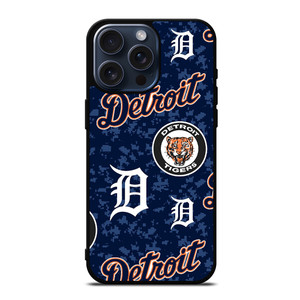 DETROIT TIGERS iPhone 15 Pro Max Case DETROIT TIGERS iPhone 15 Pro Max Case