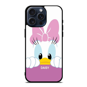 DISNEY CARTOON DAISY DUCK FLAT iPhone 15 Pro Max Case DISNEY CARTOON DAISY DUCK FLAT iPhone 15 Pro Max Case