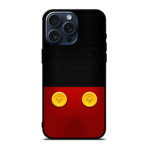 DISNEY MICKEY MOUSE BUTTON iPhone 15 Pro Max Case