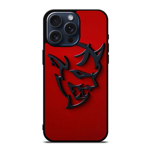 DODGE DEMON LOGO RED iPhone 15 Pro Max Case DODGE DEMON LOGO RED iPhone 15 Pro Max Case
