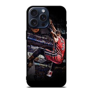 DWAYNE WADE MIAMI DUNK iPhone 15 Pro Max Case DWAYNE WADE MIAMI DUNK iPhone 15 Pro Max Case