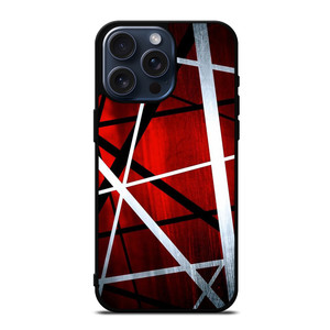 EDDIE VAN HALEN GUITAR PATTERN iPhone 15 Pro Max Case EDDIE VAN HALEN GUITAR PATTERN iPhone 15 Pro Max Case
