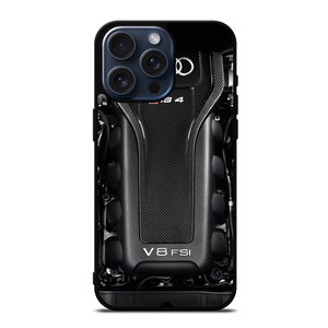 ENGINE AUDI RS4 SPORTS iPhone 15 Pro Max Case ENGINE AUDI RS4 SPORTS iPhone 15 Pro Max Case