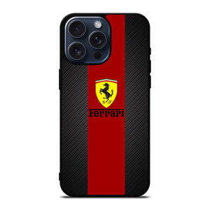 FERRARI LOGO LINE iPhone 15 Pro Max Case FERRARI LOGO LINE iPhone 15 Pro Max Case