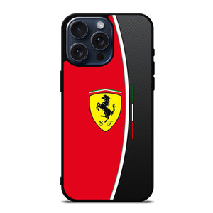 FERRARI LOGO NEW iPhone 15 Pro Max Case FERRARI LOGO NEW iPhone 15 Pro Max Case