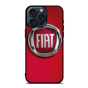 FIAT LOGO RED iPhone 15 Pro Max Case FIAT LOGO RED iPhone 15 Pro Max Case