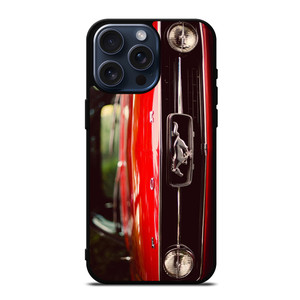 FORD MUSTANG FRONT LOGO iPhone 15 Pro Max Case FORD MUSTANG FRONT LOGO iPhone 15 Pro Max Case