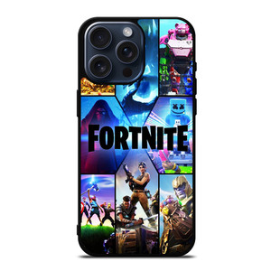FORTNITE GAME COMPILATION iPhone 15 Pro Max Case FORTNITE GAME COMPILATION iPhone 15 Pro Max Case