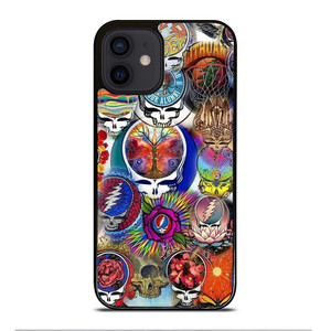 THE GRATEFUL DEAD LOGO iPhone 12 Mini Case THE GRATEFUL DEAD LOGO iPhone 12 Mini Case