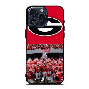 GEORGIA BULDOGS FOOTBALL TEAM iPhone 15 Pro Max Case